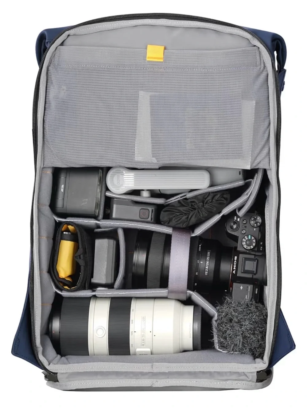 VANGUARD VEO Lite B30L Camera Backpack 16” Laptop 3-Way Access Navy
